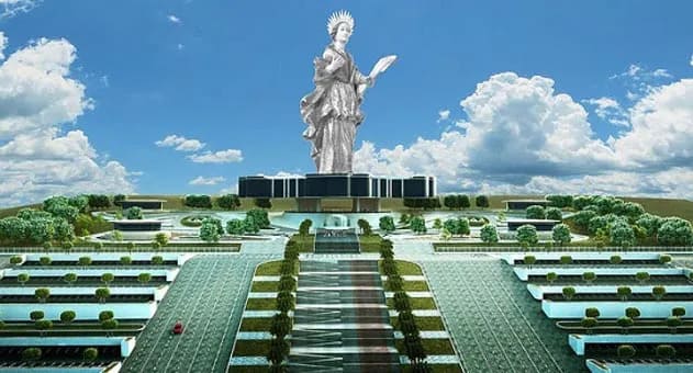 Vista do projeto do Santuário de Santa Luzia, em Mossoró, no Rio Grande do Norte - divulgação