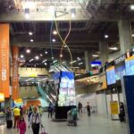 Passageiros do piso térreo do Terminal 2 do aeroiporto Internacional de Guarulhos (GRU) - divulgação