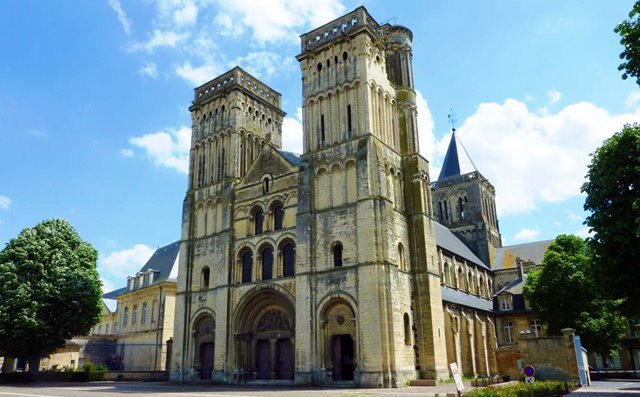 Abbaye-aux-Dammes, em Caen, abadia que inegra o Circuito das Abadias da Normandia, na França - divulgação