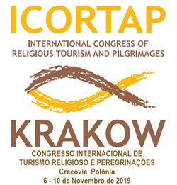 logomarca do Congresso Internacional de Turismo Religioso e Peregrinações