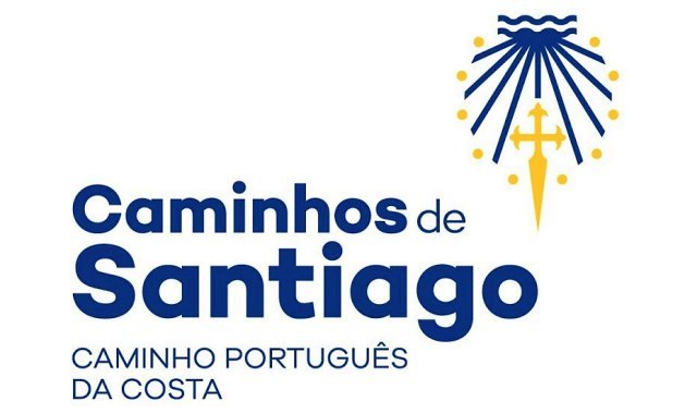 Marca do Caminho Português da Costa, opção dos Caminhos de Santiago