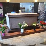 Túmulo de Santa Dulce na Capela das Relíquias do Santuário de Santa Dulce dos Pobres - foto Osid
