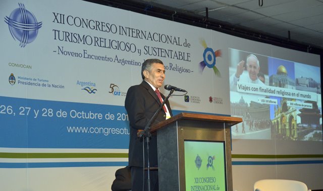 Ruben Orlando Moyano, criador do Congresso Internacional de Turismo Religioso e da Rota da Fé