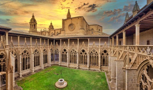 Catedral de Pamplona - vista interior