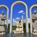 Monumento aos Mártires de Cunhaú e Uruaçu, em São Gonçalo do Amarante, RN