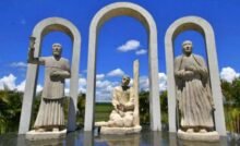 Monumento aos Mártires de Cunhaú e Uruaçu, em São Gonçalo do Amarante, RN