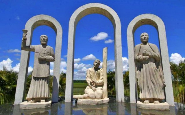 Monumento aos Mártires de Cunhaú e Uruaçu, em São Gonçalo do Amarante, RN