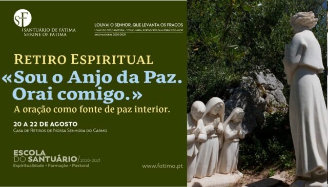 Retiro esdpiritual no Santuário de Fátima, em Portugal