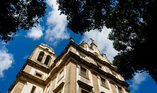 Detalhe do Mosteiro de São Bento, em Salvador - foto Amanda Oliveira