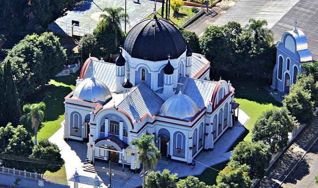 Igreja de São Josaphat, em Prudentópolis, PR - Prudentópolis Turismo