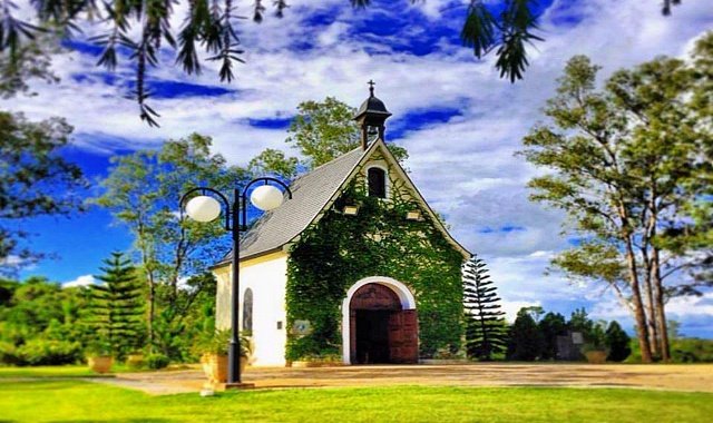 Santuário da Mãe Rainha e Vencedora de Schoenstatt, em Jacarezinho, no Paraná - foto Rota do Rosário