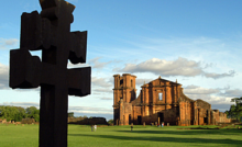 Ruínas jesuíticas em São Miguel das MIdsões, no Rio Grande do Sul - divulgação Mtur