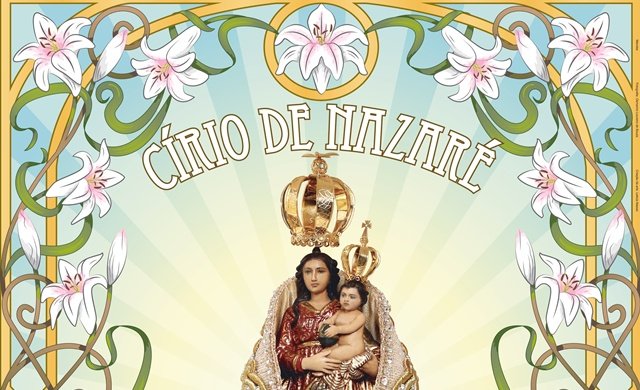 Parte do cartaz do Círio de Nazaré de 2025 - divulgação