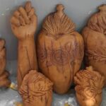 Esculturas do artesão Everaldo Ferreira, de Juazeiro do Norte, Ceará - divulgação PMJN