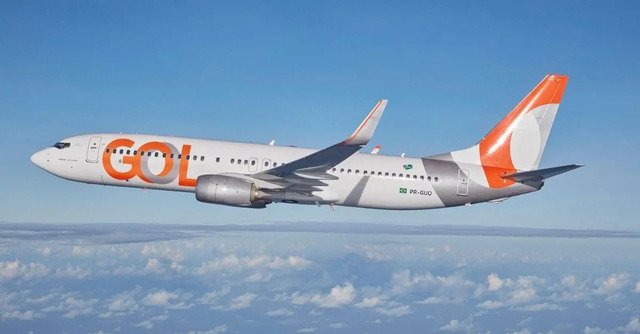 Avião Boeing da Gol Linhas aéreas