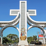Portal de entrada de Trindade, Goiás - divulgação