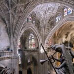 catedral de sevilha, andaluzia, espanha - visita aos vitrais