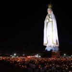 Estátua de Nossa Senhora de Fátima, em Crato, Ceará, atrativo de turismo religioso