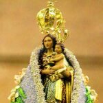 Detalhe da imagem original de Nossa Senhora de Nazaré - divulgação Agência Pará