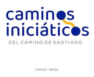 logomarca Caminhos Iniciáticos de Santiago de Compostela no Paraná