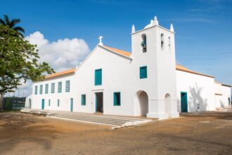 Santuário Nacional de São José de Anchieta, atrativo de turismo religioso na cidade de Anchieta, no Espírito Santo - foto Divulgação