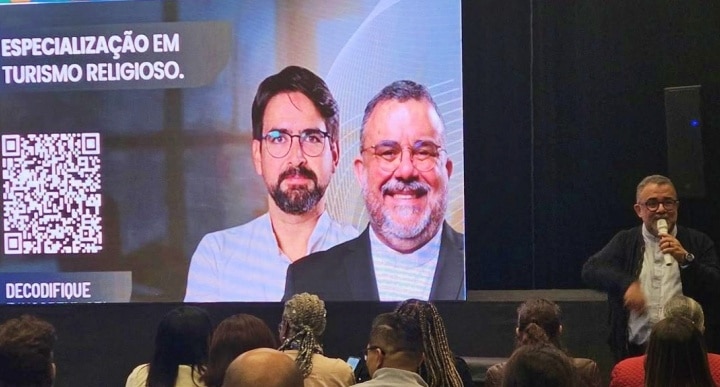 Padre Manoel Oliveira Filho, do Curso de pós-graduação em turismo religioso da Univeridade Católica de Salvador - Divulgação